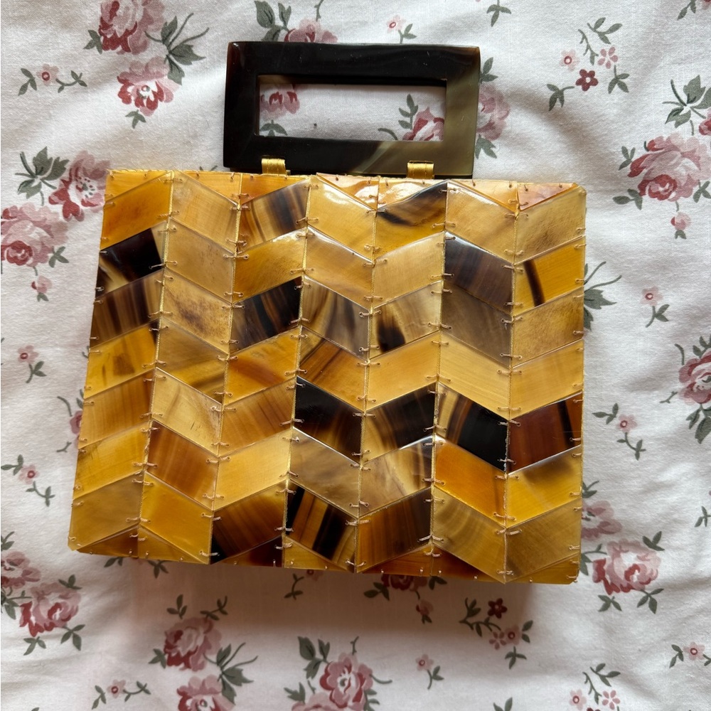 Vintage tortoiseshell purse
